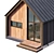 Single-Story Barnhouse Sauna 3D model small image 2