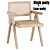 Cosmo Dresden Chair: Chic and Comfort 3D model small image 1