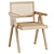 Cosmo Dresden Chair: Chic and Comfort 3D model small image 2