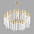 Elegant Burj Khalifa Inspired Chandelier 3D model small image 2