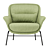 Modern Teulat Sadira Armchair Design 3D model small image 2