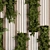 Living Green Wall Divider Planter 3D model small image 4