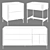  Si-Lounge Iris: Stylish Bedroom Set 3D model small image 4