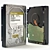  WD Gold 6TB HDD, PBR Ready 3D model small image 1