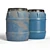 Realistic Lowpoly Plastic Barrel Collection 3D model small image 3