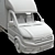 MAN TGE 6.180 MAXI Isotermic Van 3D model small image 4