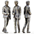 Paul McCartney (The Beatles) Statue 3D model small image 2