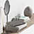 Modern Scandinavian Decor Set 3D model small image 4