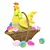 Title: Tilda Toy Hen in Basket 3D model small image 1