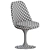  Knoll Tulip Upholstery Dining Chair 3D model small image 4