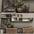 Modern BoConcept Lugano Wall Unit 3D model small image 2