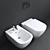  D.2 Rimless Wall Mounted Toilet 3D model small image 4