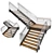 Modern Stair 3D Model FBX 3D model small image 1