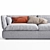  Modern Swan Sofa Set 3D model small image 3