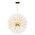 Crystal Dandelion Chandelier - Small 3D model small image 1