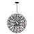 Crystal Dandelion Chandelier - Small 3D model small image 2