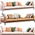 Flexible Sophisticated Sofa Design 3D model small image 1