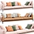 Flexible Sophisticated Sofa Design 3D model small image 2