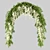  Elegant Wedding Arch Design 3D model small image 1