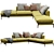 Flexform Romeo Sofa, 3D Model 3D model small image 3