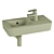 Geberit Renova Nr. 1 Sink 3D model small image 2