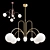 Chic Glass Chandelier 2013 Clear 3D model small image 2