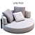 Modern Minotti Florida Loveseat Design 3D model small image 2