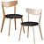 Modern Dining Chairs Set - Elegant Home Décor 3D model small image 5