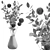 Elegant Floral Bouquet Collection 3D model small image 3