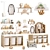  Children's Furniture and Decor Set 3D model small image 1