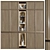 Art Deco Modular Wardrobe 3D model small image 1