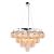 Modern Glass Ball Chandelier Fixture 3D model small image 2