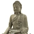 Lotus Buddha Fountain Sculpture 3D model small image 3