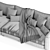 Modern Corner Sofa Malte 2015 3D model small image 6