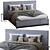 Bauci Ovidi Bed: Modern Elegance 3D model small image 6