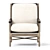 Elegant Bercut Lounge Chair in 2015 3D model small image 2