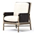 Elegant Bercut Lounge Chair in 2015 3D model small image 3