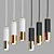 Modern Metal Glass Pendant Light 3D model small image 1