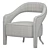 Luxury SICRA Curations Limited Chair 3D model small image 2