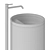  OVVIO Freestanding Washbasin | Ø45cm 3D model small image 4