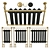 Sleek Towel Radiator 3D model small image 1