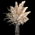 White Pampas Grass Bouquet 3D model small image 1