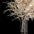 White Pampas Grass Bouquet 3D model small image 2