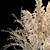 White Pampas Grass Bouquet 3D model small image 4