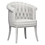 Elegant Logan Armchair - MilanSofa 3D model small image 2