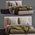 Modern Md_House_Bed_Style 3D model small image 4