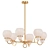 Elegant Rosemont Small Chandelier 3D model small image 1