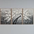 Modern Tree Oil Triptych Frames 3D model small image 4