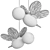 Sleek Design Lamp "BEE 3D model small image 2