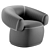 Modern RUFF Armchair | Versatile Design 3D model small image 5